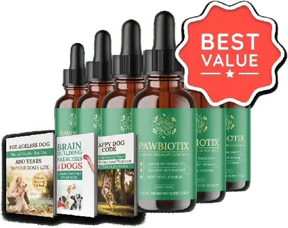 Pawbiotix 6 Bottle Package